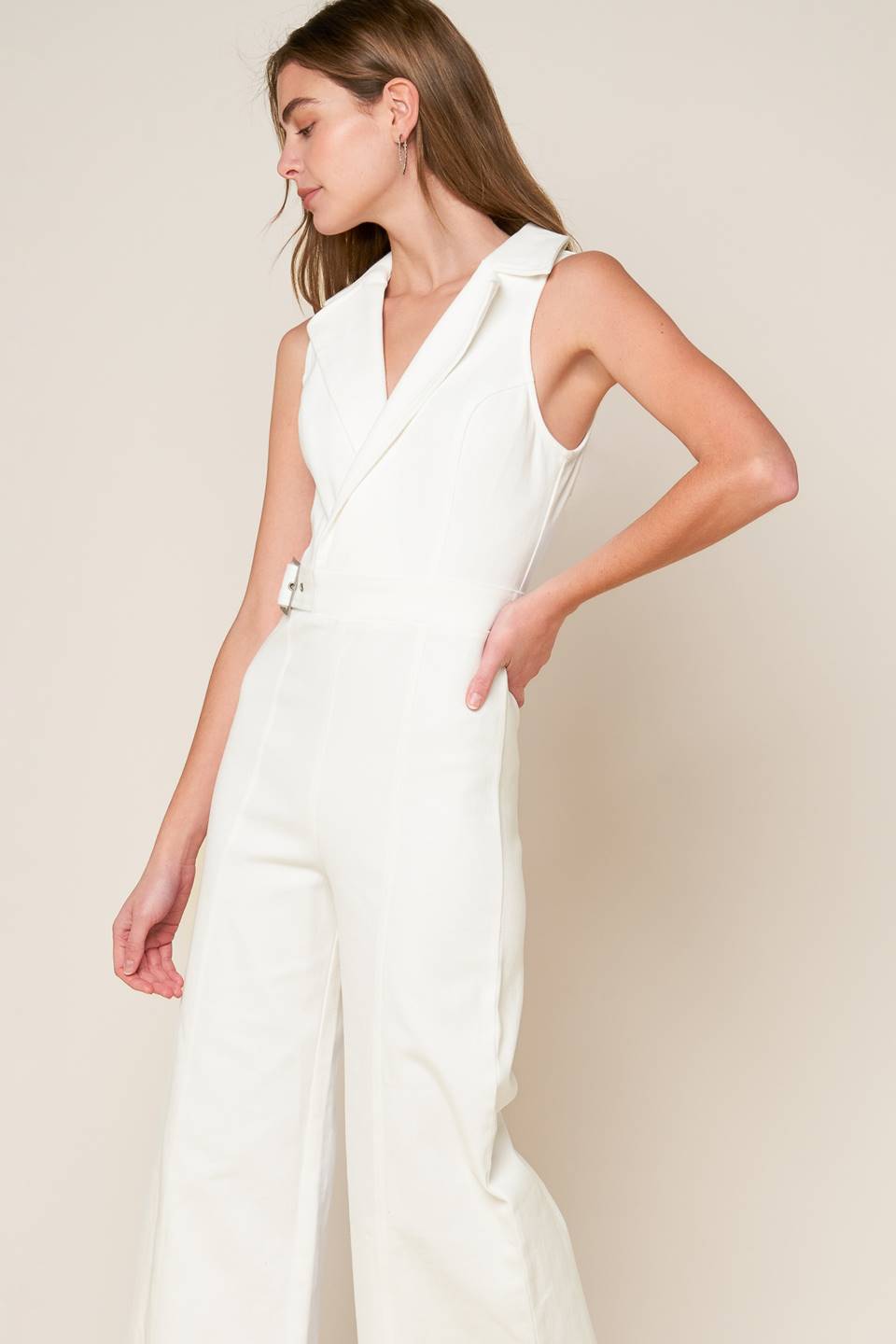 SHOPPING AROUND WOVEN JUMPSUIT Flying Tomato